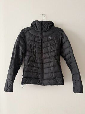 Arc'teryx Thorium AR Hooded Puffer, Black, Women's Size S